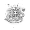 drain gang tattoo design idea