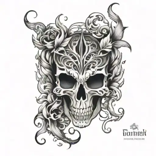 pain tattoo design idea