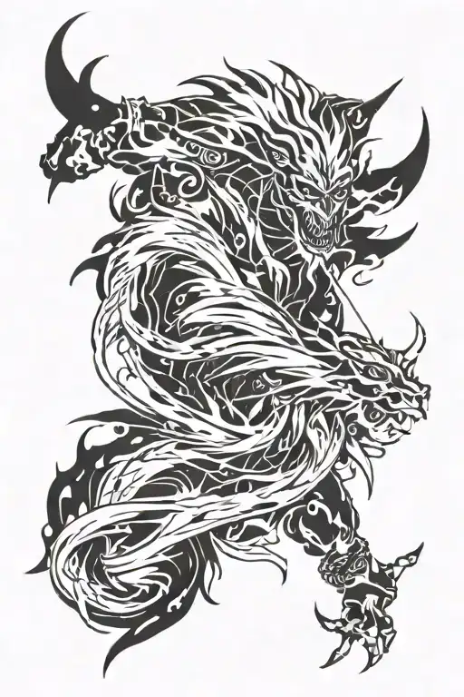 Bleach, K.Ψ. tattoo design idea