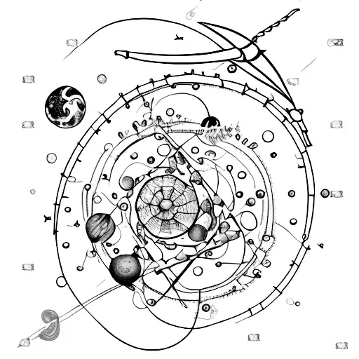Eu gosto muito de astronomia, gostaria de fazer algo ligado a isso. Gosto também de biologia marinha, animais marinhos.  tattoo design idea