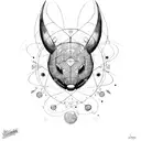 Deadmau5  tattoo design idea
