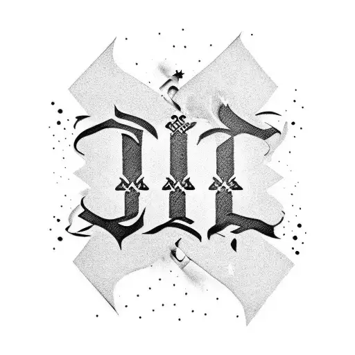 the name Luke 4 spelled out in cursive writing laugh now cry later tattoo design idea