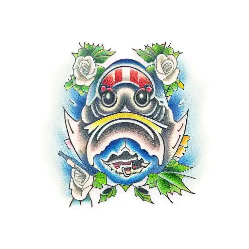 bluegill tattoo design idea