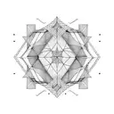 squares tattoo design idea