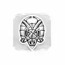 New York Yankees logo tattoo design idea