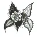 embracing the idea of being imperfect  tattoo design idea