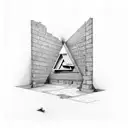 pink Floyd another brick in the wall  tattoo design idea