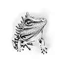lizard tattoo design idea