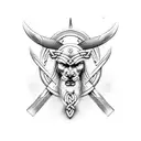 Nordic, Viking and Celtic Vibes - symbolisms for power, strength, success or wealth tattoo design idea