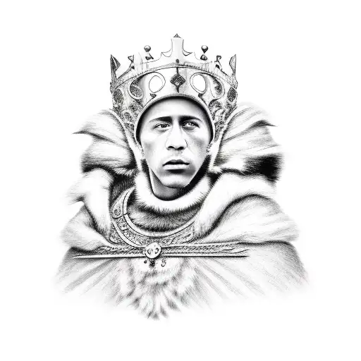 King Baldwin IV tattoo design idea