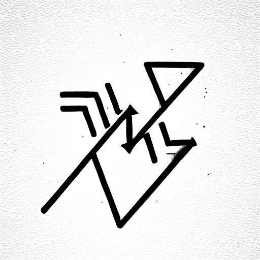 newtons 3rd law for every action there is an equal opposite reaction , dainty and cute  tattoo design idea