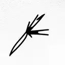 for every action there is an equal opposite reaction , dainty and cute  tattoo design idea