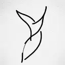 for every action there is an equal opposite reaction , dainty and cute  tattoo design idea