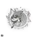 words tattoo with strength and loyalty  tattoo design idea