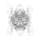 words tattoo with strength and loyalty  tattoo design idea