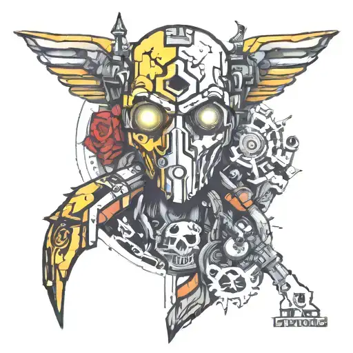 Borderlands 2 tattoo design idea