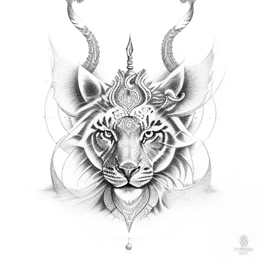 Mandala Shiva Trishul Tattoo - Ace Tattooz
