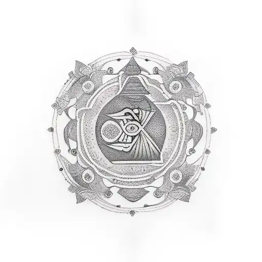 Nepal tattoo design idea