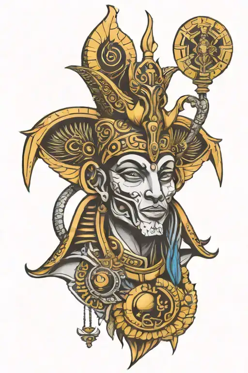 osiris tattoo design idea