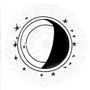 Moon phases tattoo design idea