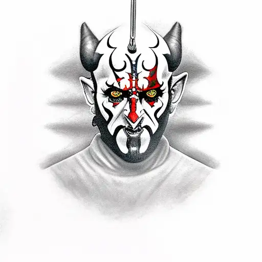 Darth Maul tattoo design idea