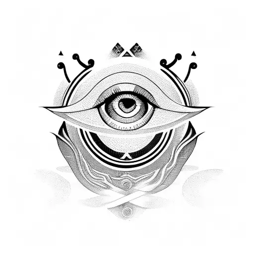 Eye of Horus tattoo design idea