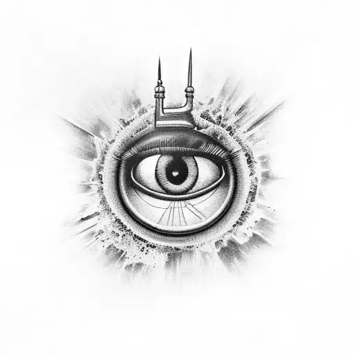 Eye of Horus tattoo design idea