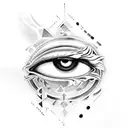 Eye of Horus tattoo design idea