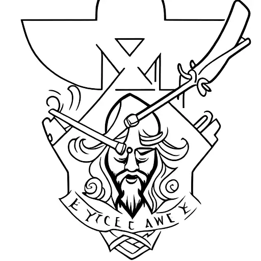 axe tattoo design idea