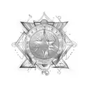 Roman Numeral 13 tattoo design idea