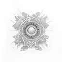 sol tattoo design idea