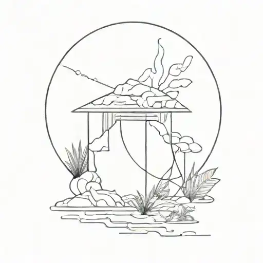 zach bryan illustration inspired tattoo tattoo design idea