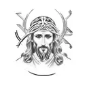 jesus  tattoo design idea