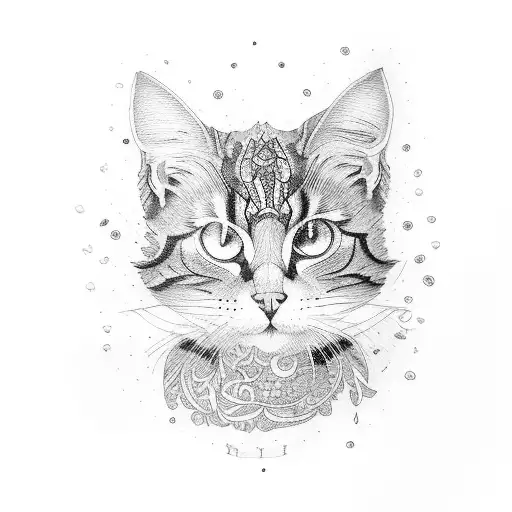 pussy tattoo design idea