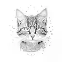 pussy tattoo design idea