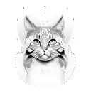 pussy tattoo design idea