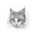 pussy tattoo design idea
