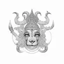 jai shree ram tattoo design idea