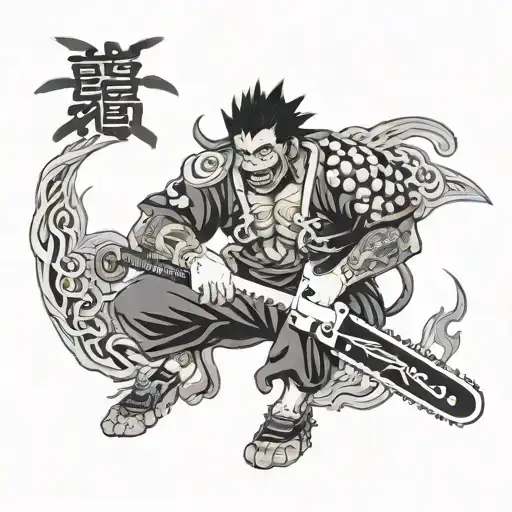 Chainsaw Man tattoo design idea
