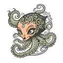Betty Boo Octopussy tattoo design idea