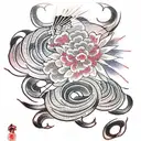 buddhist  tattoo design idea