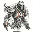 Mass Effect Reaper tattoo design idea