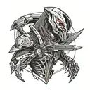 Mass Effect Reaper tattoo design idea