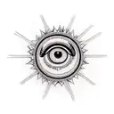 All Seeing Eye tattoo design idea