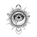 All Seeing Eye tattoo design idea