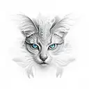 shadows and dust tattoo design idea