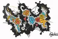 Coordinates tattoo tattoo design idea