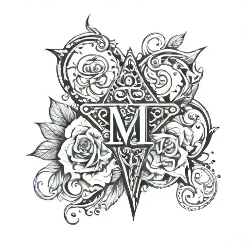 can you give me a tattoo idea for 4 friends two guys two girls our initials are  M A W T  tattoo design idea