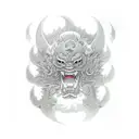 raijin  tattoo design idea
