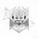 geometry, Mandela tattoo design idea